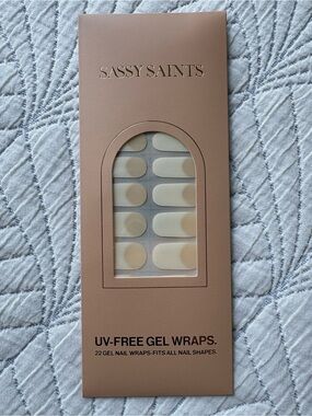 Sassy Saints Classic French Gel Nail Wraps